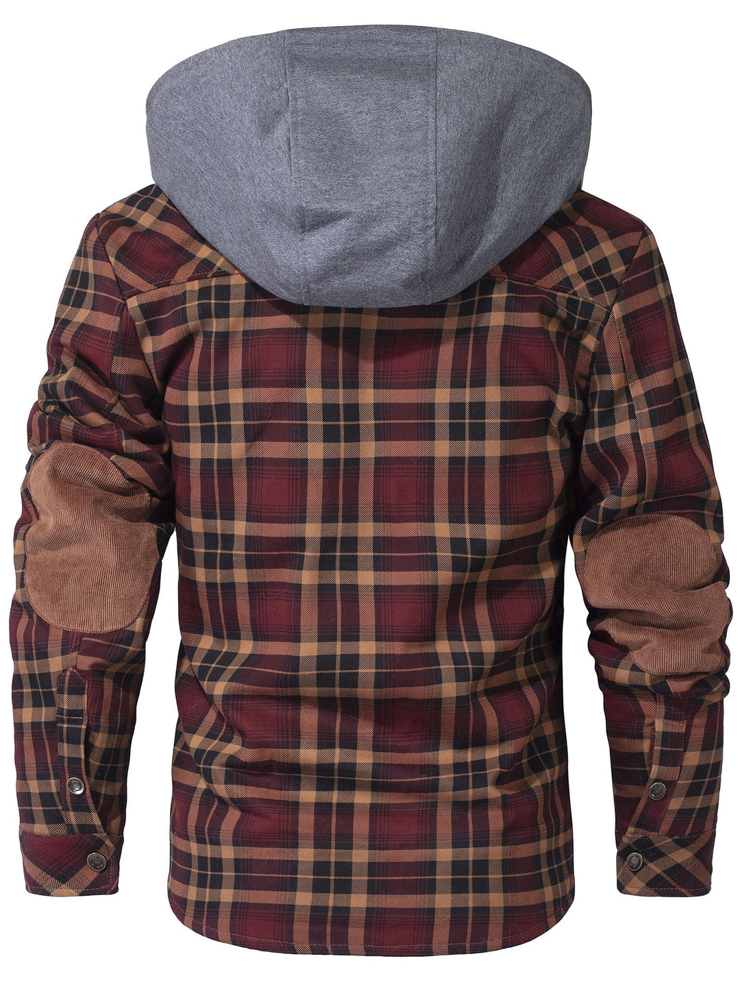 Jaqueta masculina Woodland com capuz. Casaco ideal para outono/inverno, resistente ao vento e confortável.