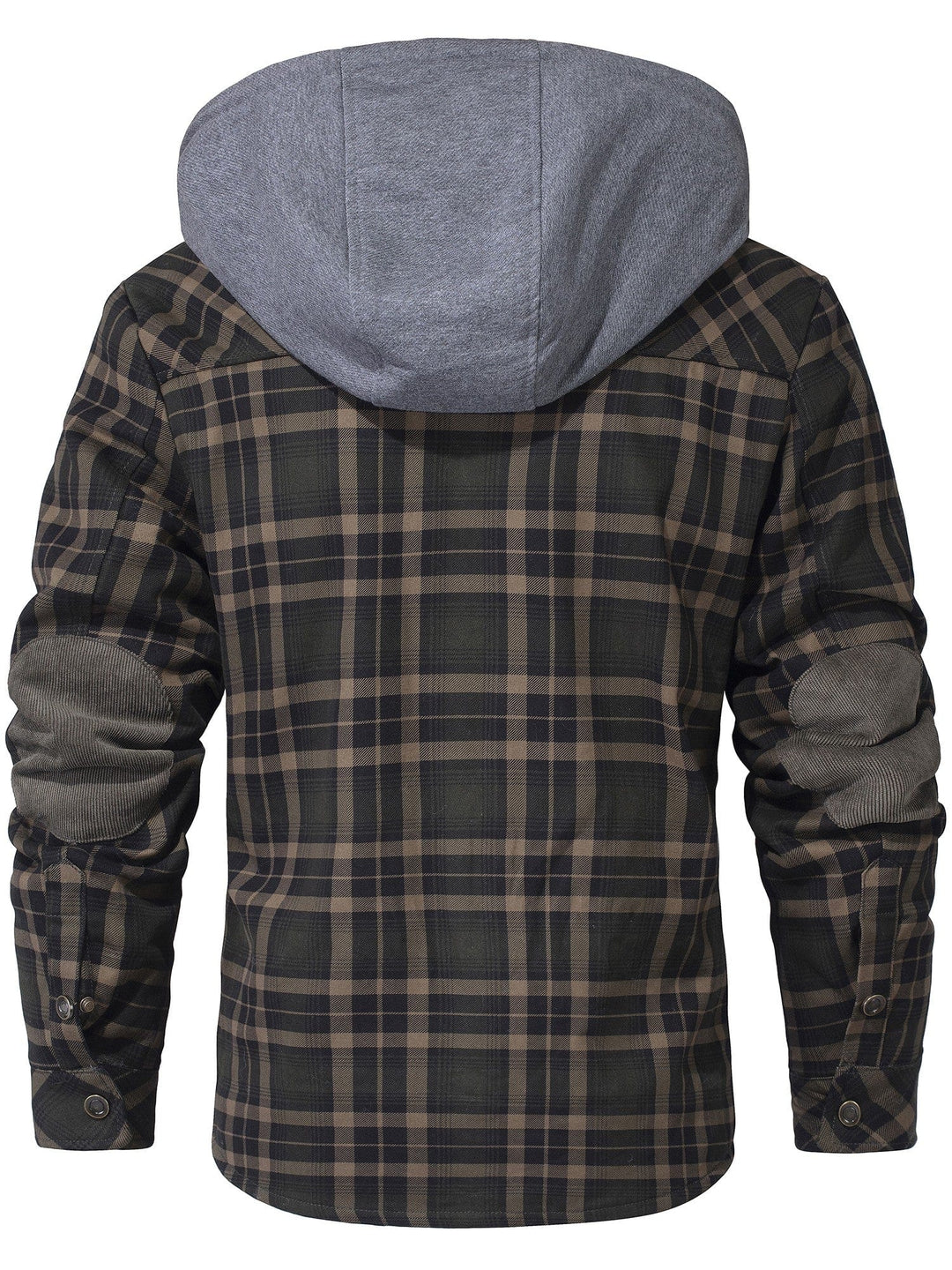 Agasalho casual Woodland masculino com capuz. Perfeito para outono, inverno e conforto em dias frescos.