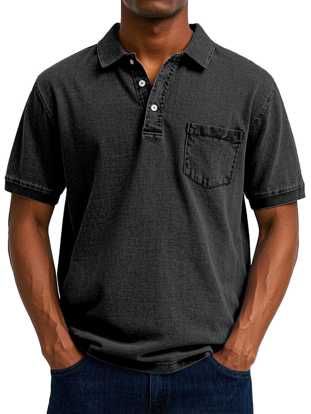 Polo masculina casual vintage em diversas cores, conforto e estilo para moda masculina atual.