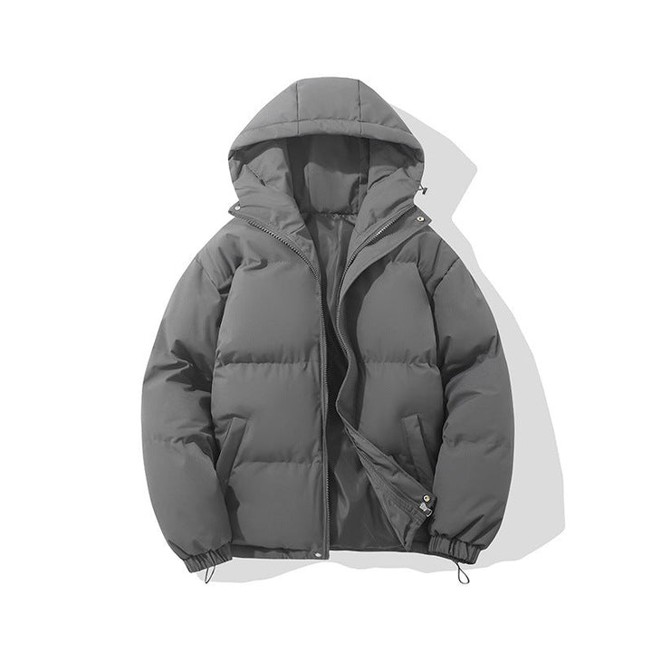 Vestuário feminino: Jaqueta de inverno quente com capuz, super confortável e estilosa.