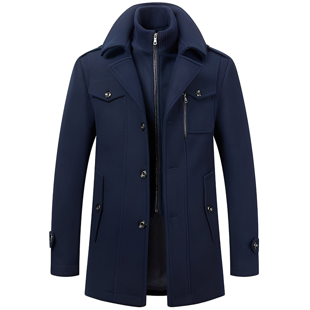 Roupa masculina de inverno: casaco quente e durável, para manter o homem aquecido e com estilo nos dias mais frios.