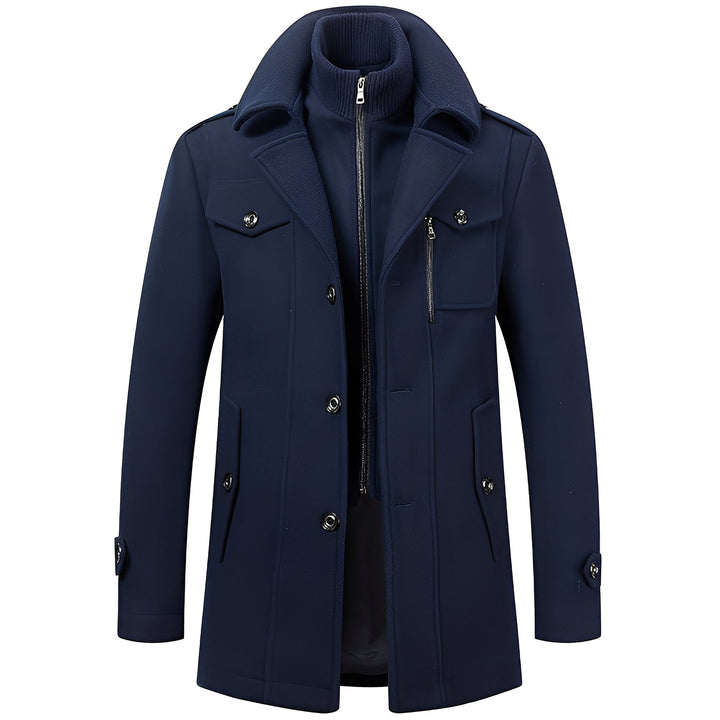 Roupa masculina de inverno: casaco quente e durável, para manter o homem aquecido e com estilo nos dias mais frios.