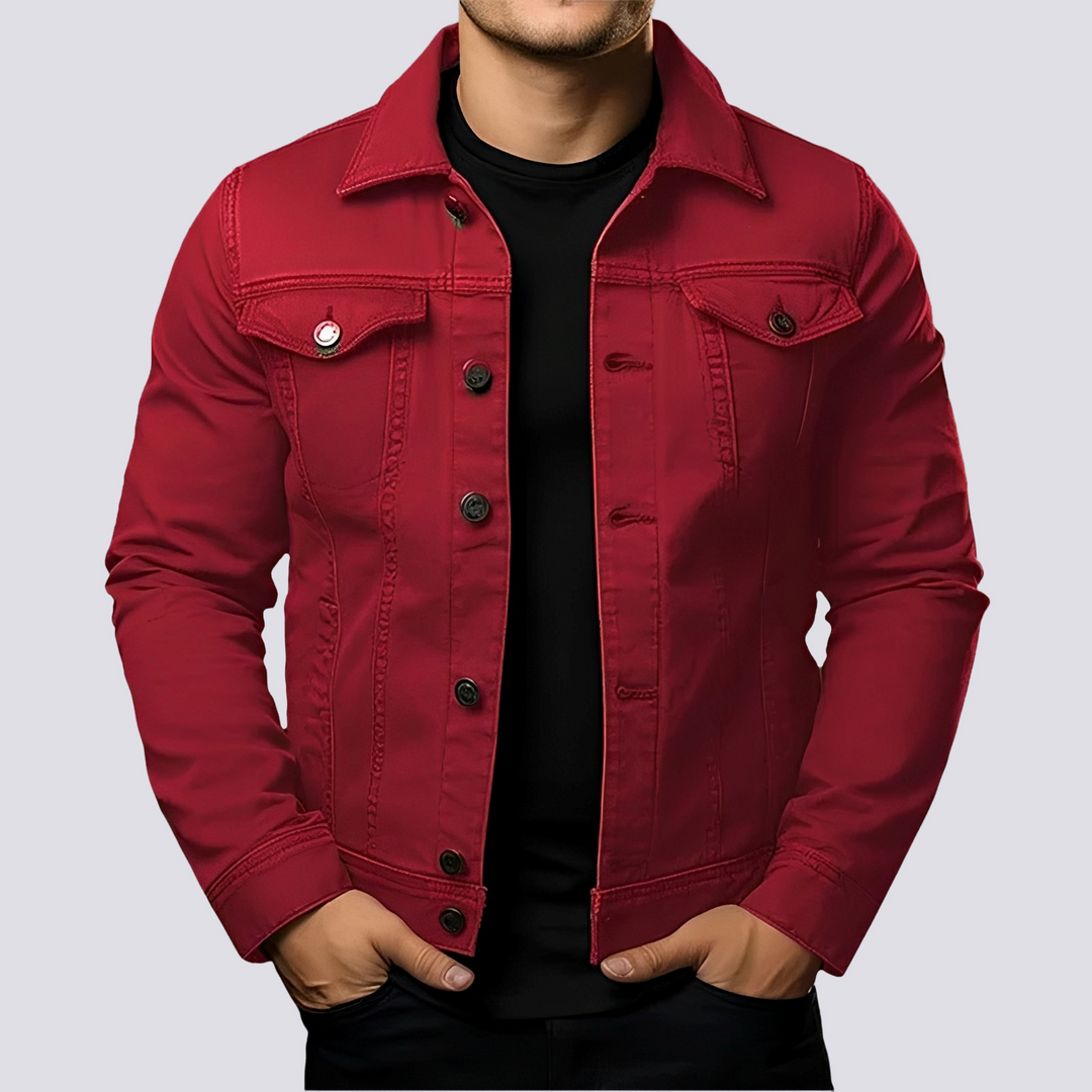 Jaqueta Layton masculina casual, a escolha perfeita para outono/primavera, aliando conforto e estilo na moda urbana.