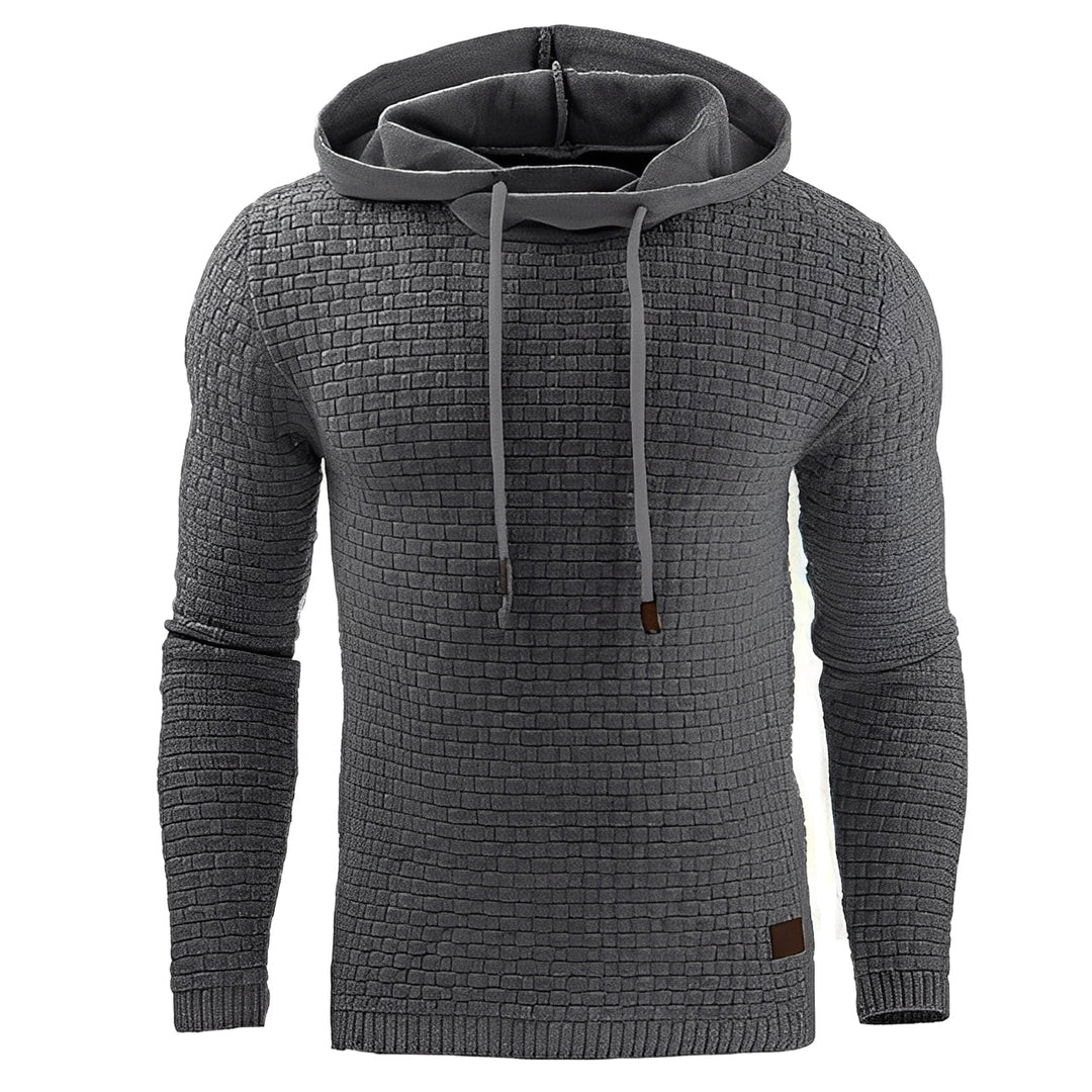 Moda masculina: camisola descontraída de manga comprida, essencial para o conforto e estilo no inverno.
