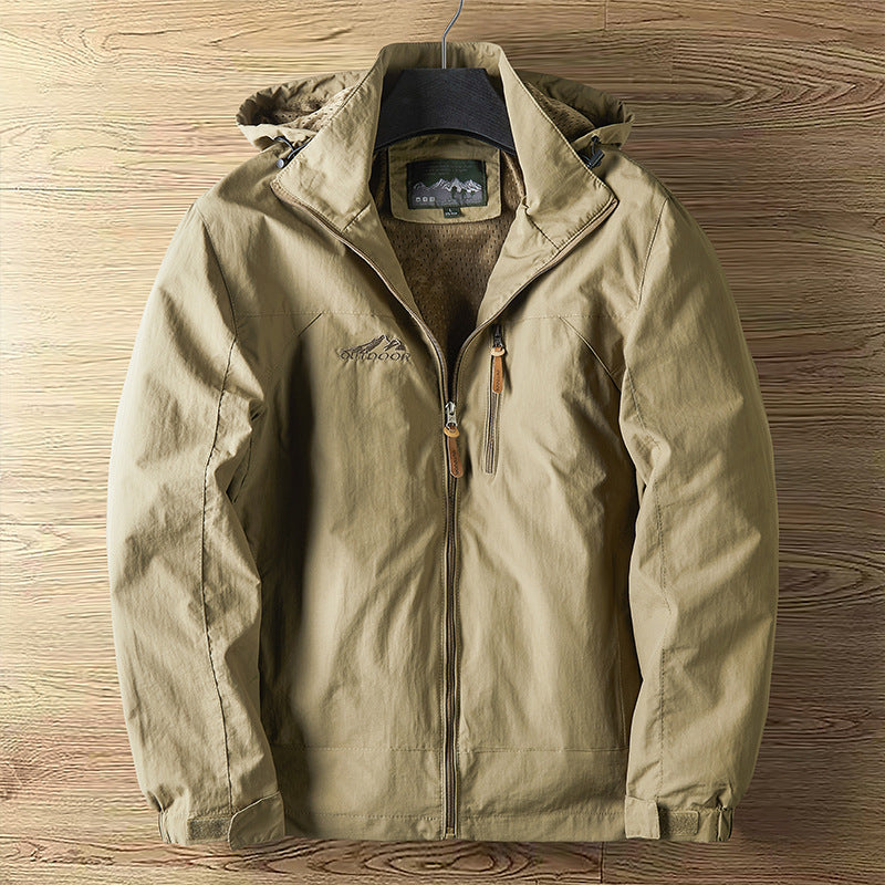 Casaco Masculino Randolf para outono inverno. Jaqueta estilosa e protetora, ideal para vestuário exterior casual.