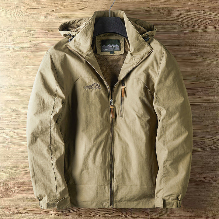 Casaco Masculino Randolf para outono inverno. Jaqueta estilosa e protetora, ideal para vestuário exterior casual.
