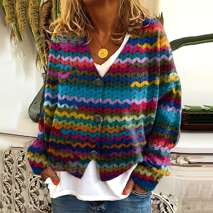 Suéter de inverno Nydia, feminino, agasalho de tricot com conforto, moda e elegância garantidos.
