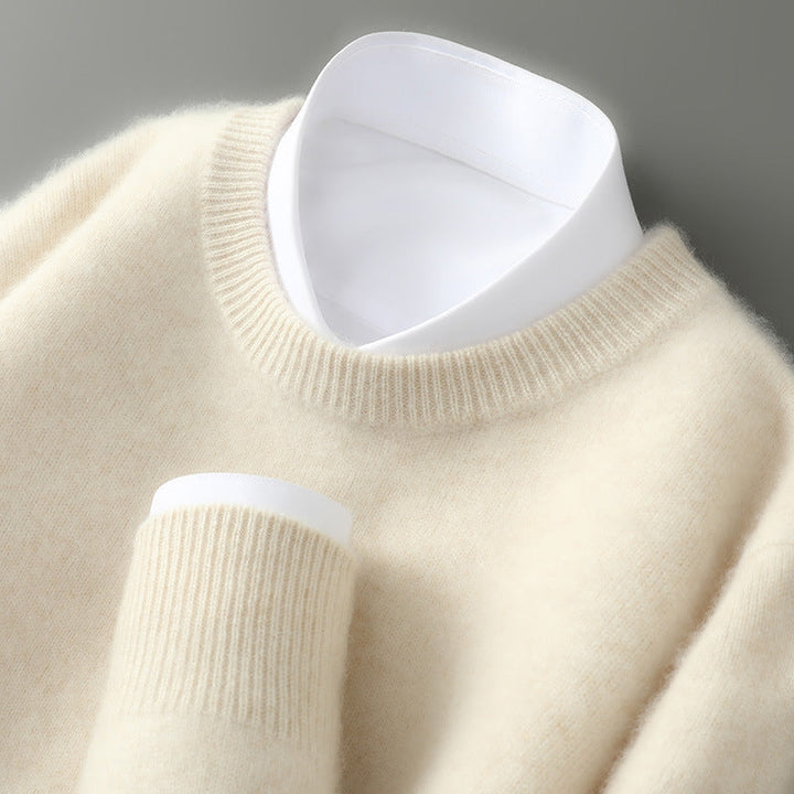 Pulôver masculino casual, estilo retrô e muito confortável, perfeito para o frio.