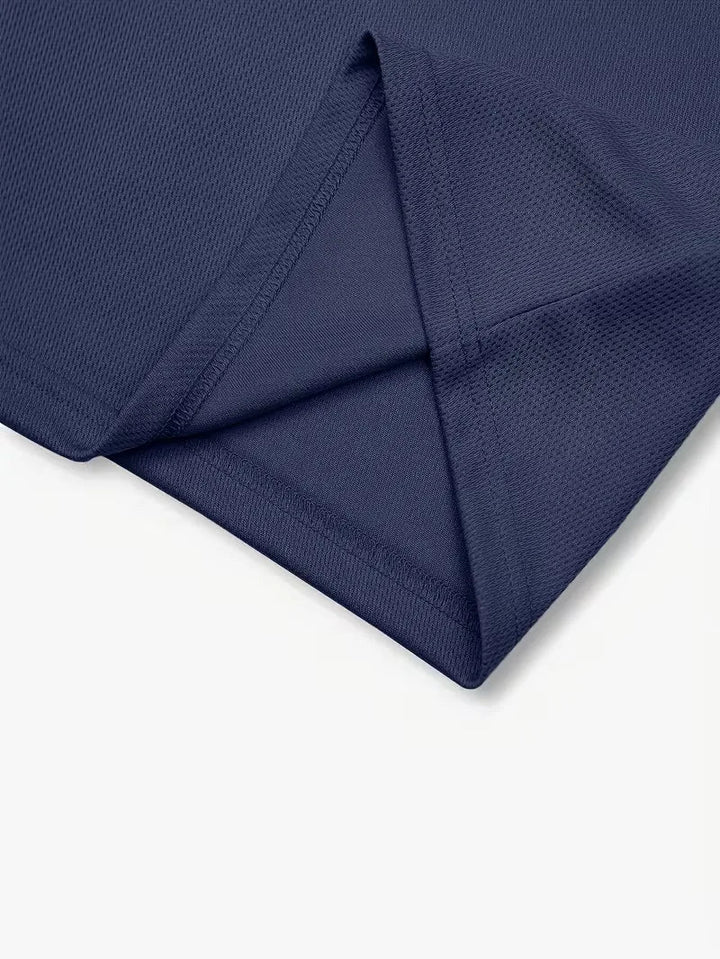 Roupa casual de verão: conjunto masculino com polo e calção, leveza e frescor.
