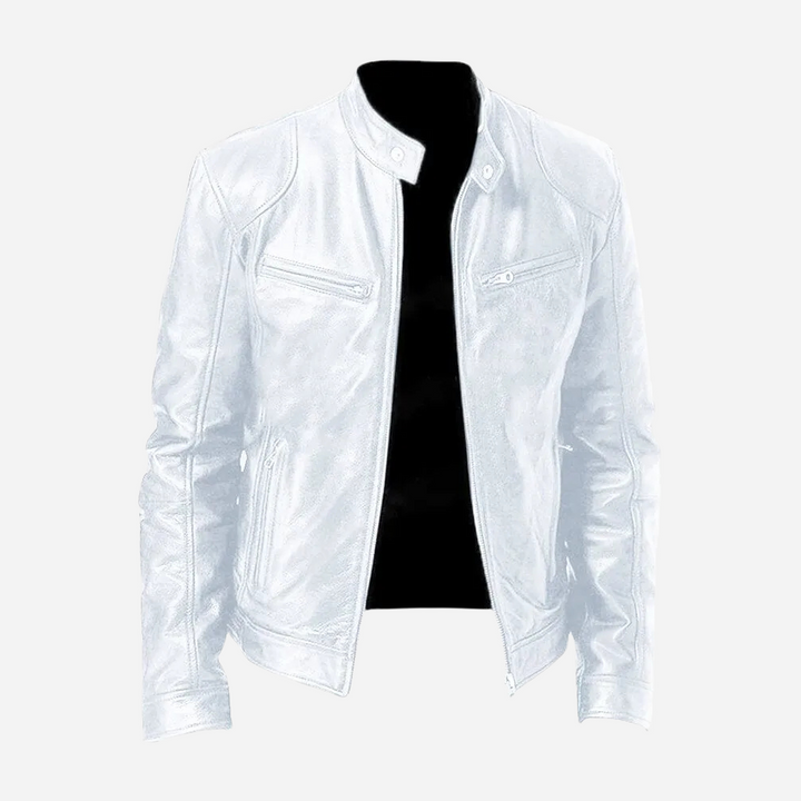 Jaqueta casual masculina para o dia a dia, com toque elegante. Confortável e moderna, ideal para outono e inverno.