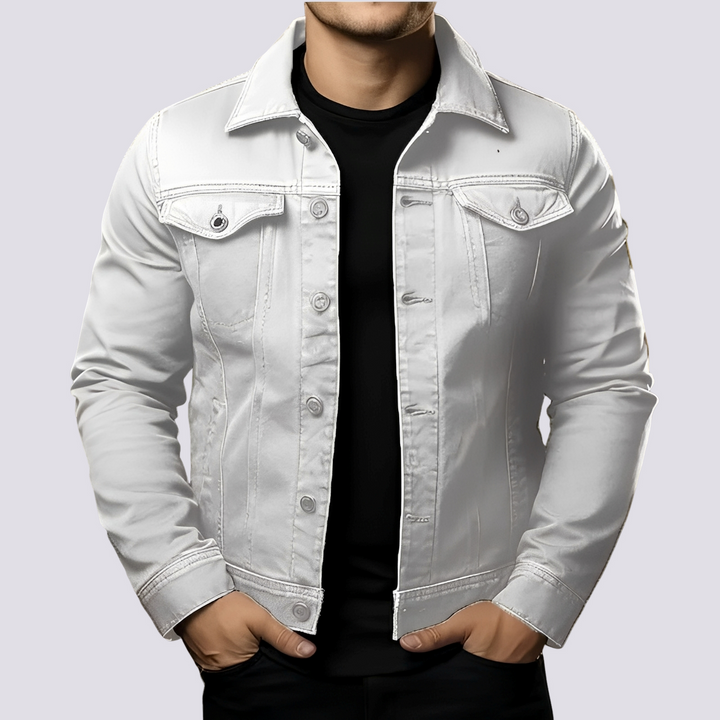 Jaqueta casual masculina Layton: versatilidade e estilo para moda outono e primavera, garantindo conforto em seu dia a dia.