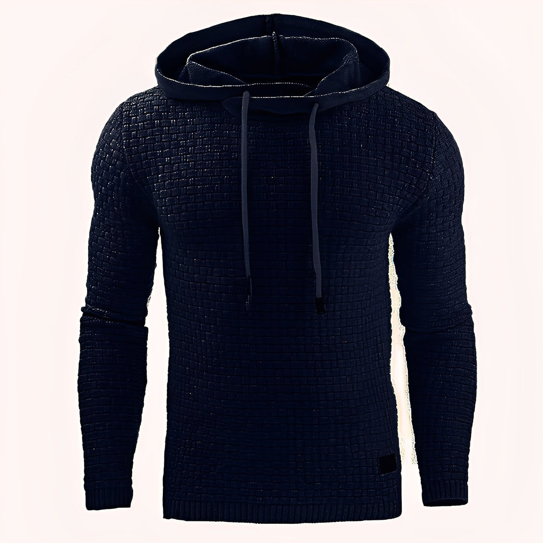 Camisola masculina de manga comprida descontraída, perfeita para um look casual e confortável.