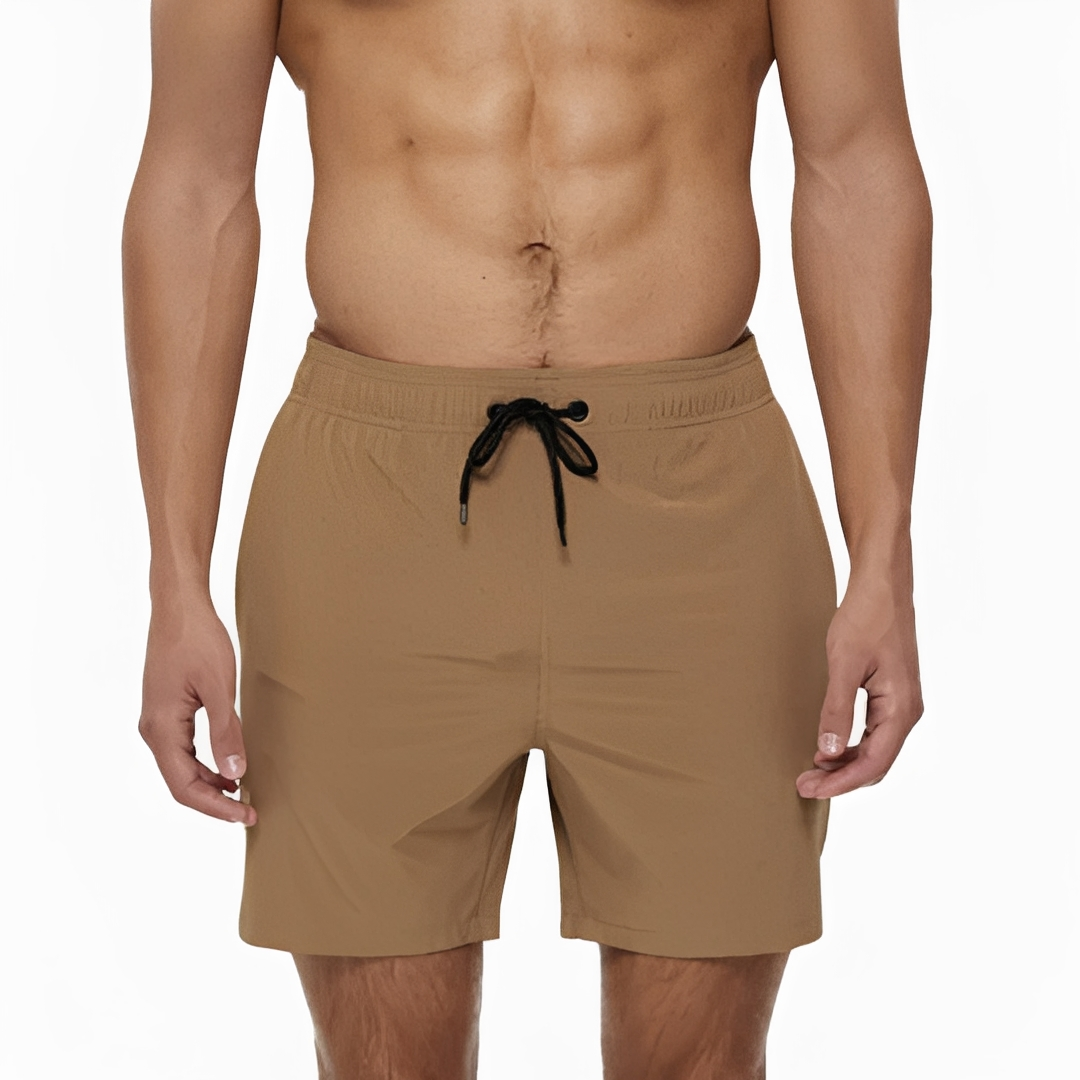 Shorts de banho masculinos para a piscina. Ideais para o verão, oferecem conforto e moda praia.