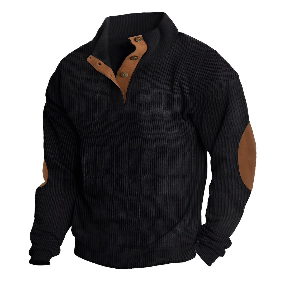 Suéter masculino vintage versátil, confortável e estiloso. Peça-chave para looks de inverno casuais.