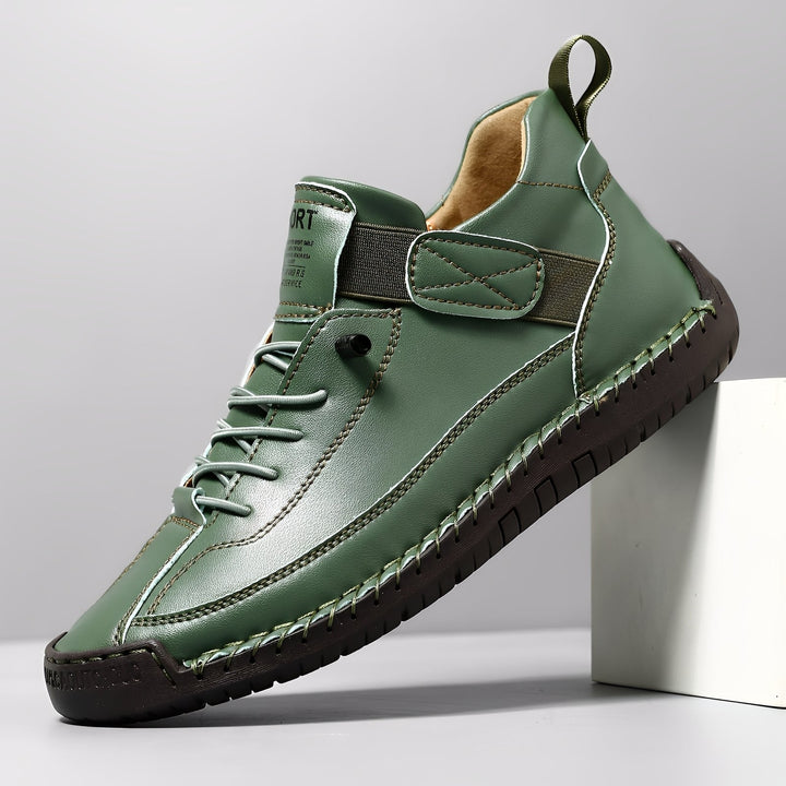 Calçado masculino Martin respirável, ideal para o dia a dia. Sapatos de estilo e conforto para viagens e uso casual.