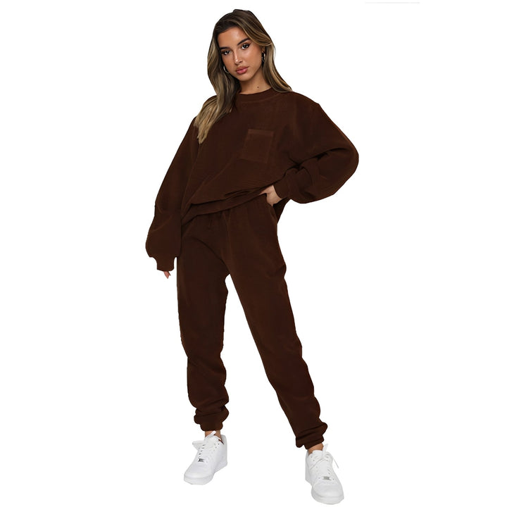 Roupa feminina confortável para o dia a dia. Conjunto de calça feminino com estilo casual aconchegante.