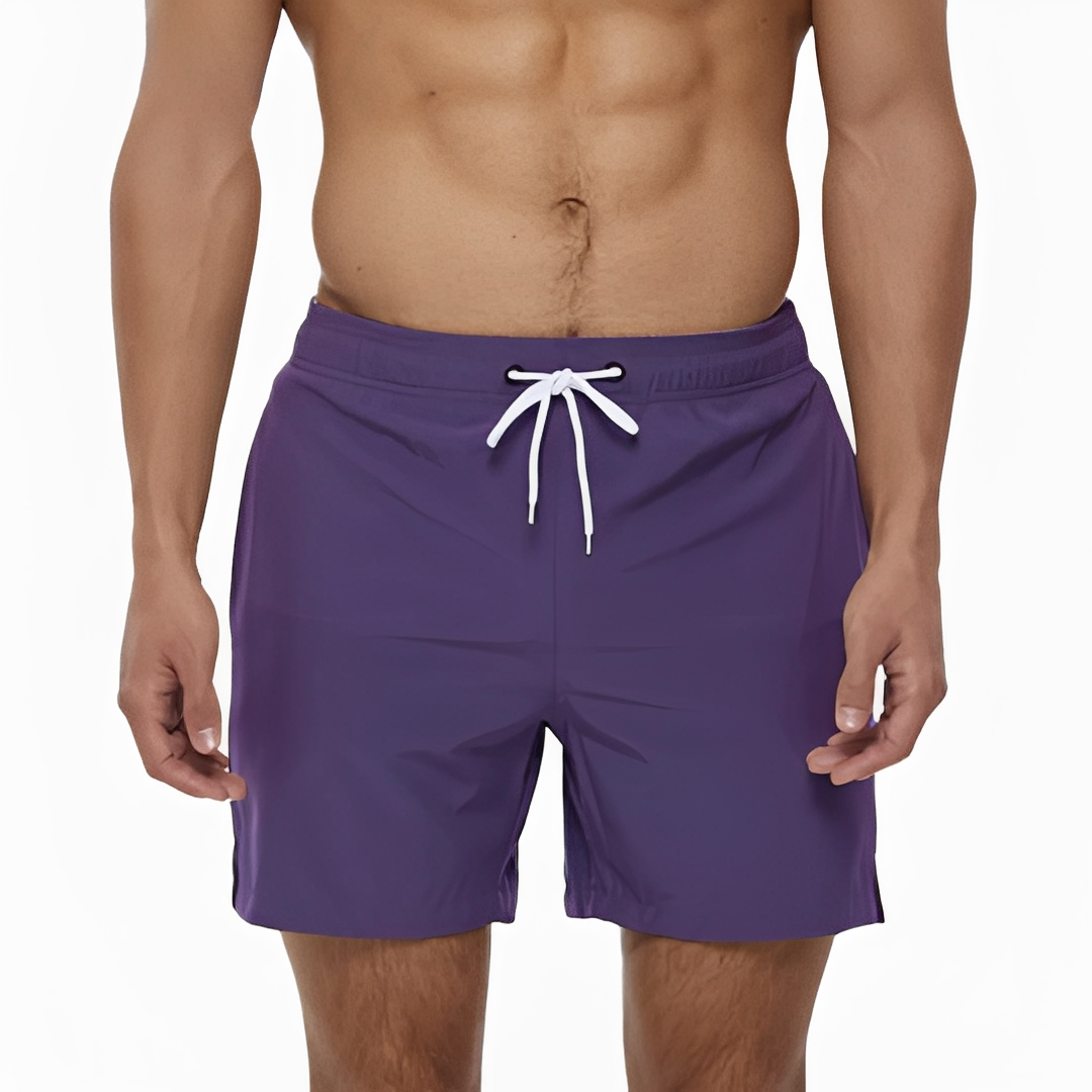 Shorts de banho masculinos, leves e confortáveis. Ótimos para a praia, piscina e veraneio.