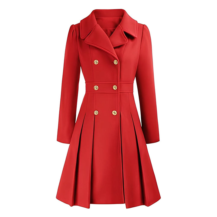 Trench-coat clássico feminino, design ajustado, para um look elegante e atemporal.