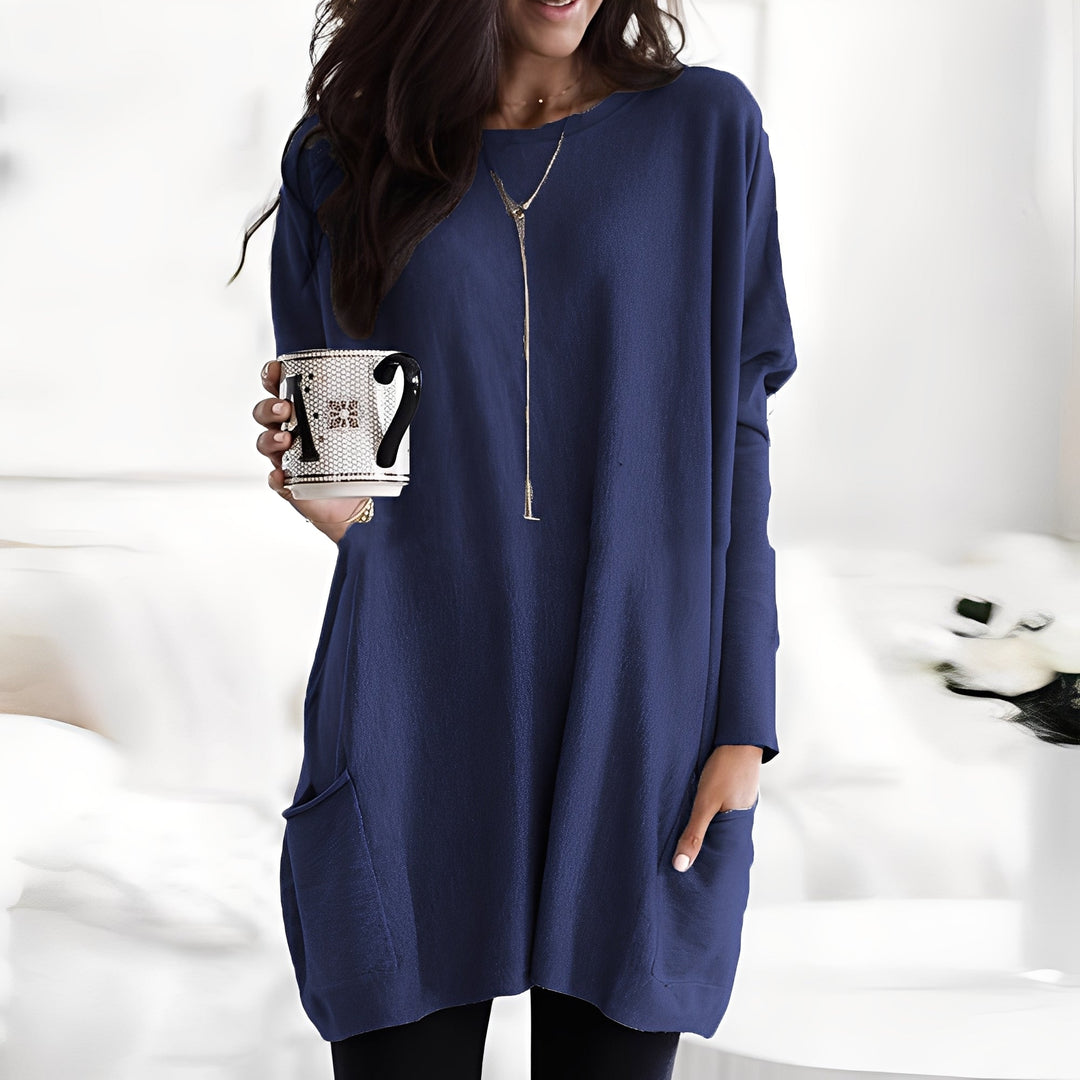 Camisola feminina Tendência Diane, estilo moderno e conforto para os dias frios.