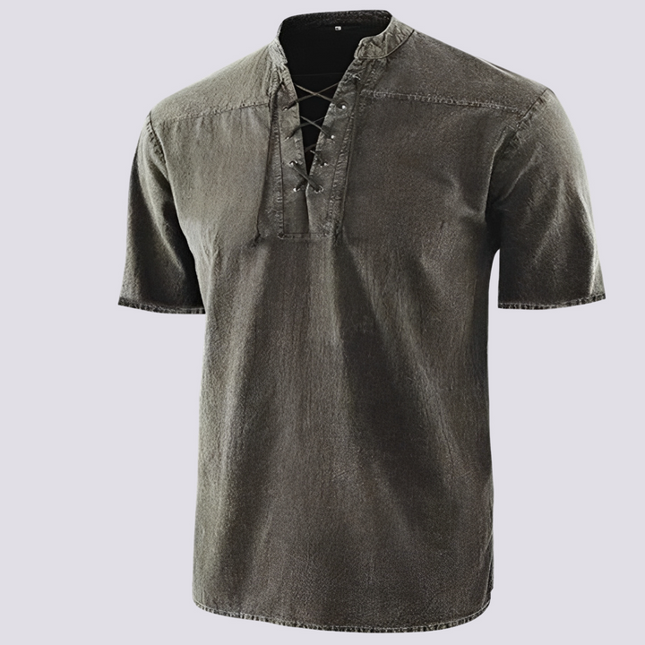 Camisa casual masculina para o dia a dia, com design clássico e confortável.