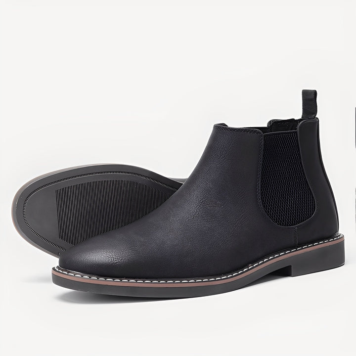Botas masculinas clássicas que oferecem conforto superior e acompanham as tendências da moda masculina de inverno.