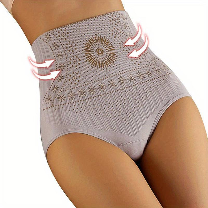 Roupa íntima modeladora feminina que afina a cintura. Conforto e compressão leve para contornar a silhueta.
