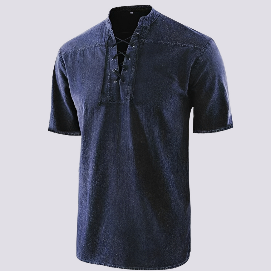 Camisa masculina com estilo e conforto, ótima para uso casual e moda verão.