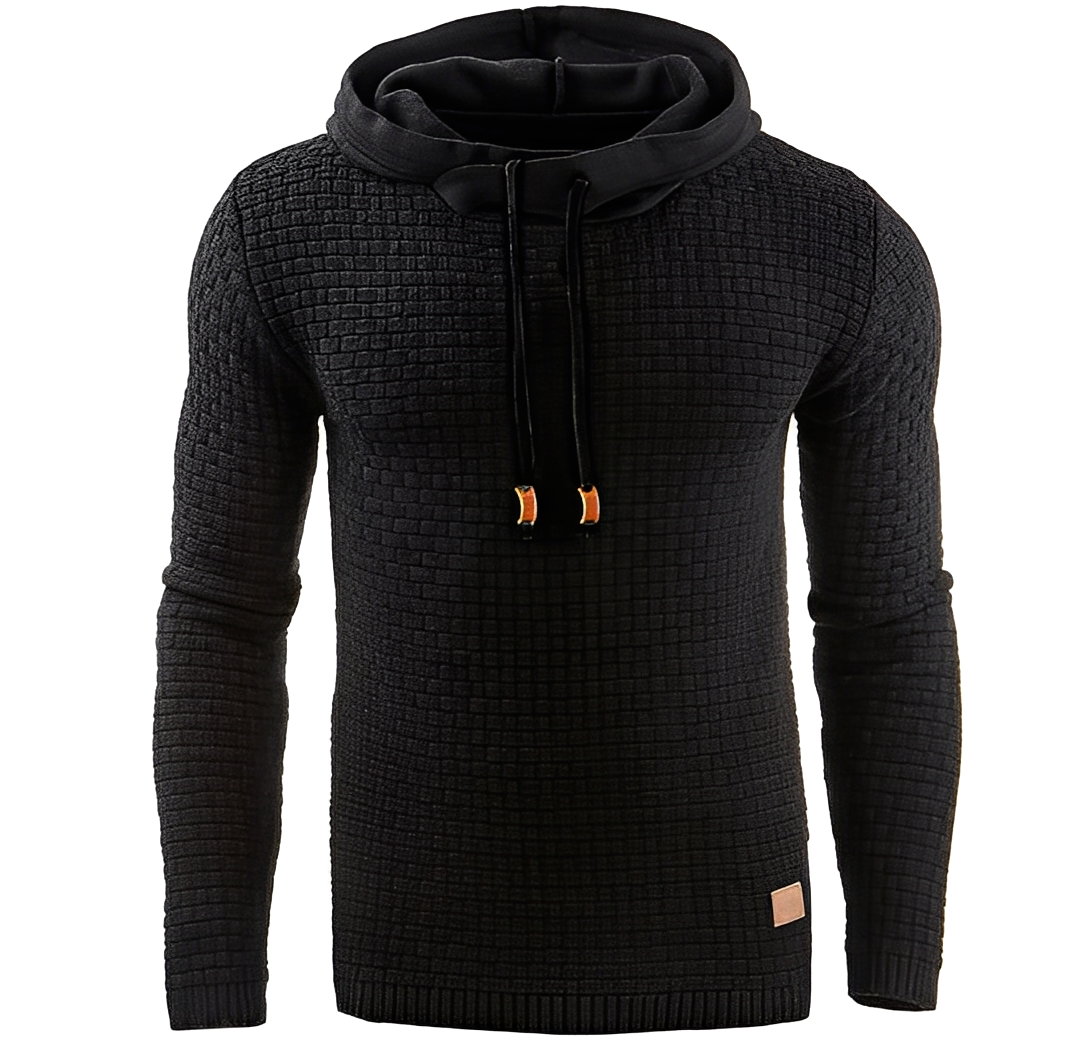 Hoodie masculino de outono inverno, manga longa e descontraído, sinônimo de estilo e conforto.