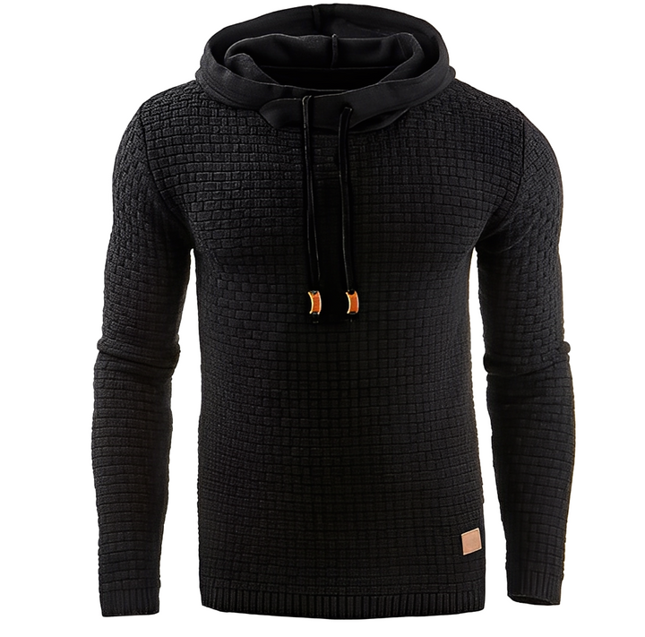 Hoodie masculino de outono inverno, manga longa e descontraído, sinônimo de estilo e conforto.