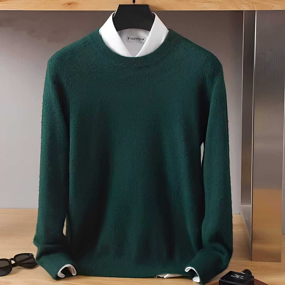 Pulôveres masculinos em várias cores. Suéteres confortáveis e versáteis para moda de outono/inverno e escritório.