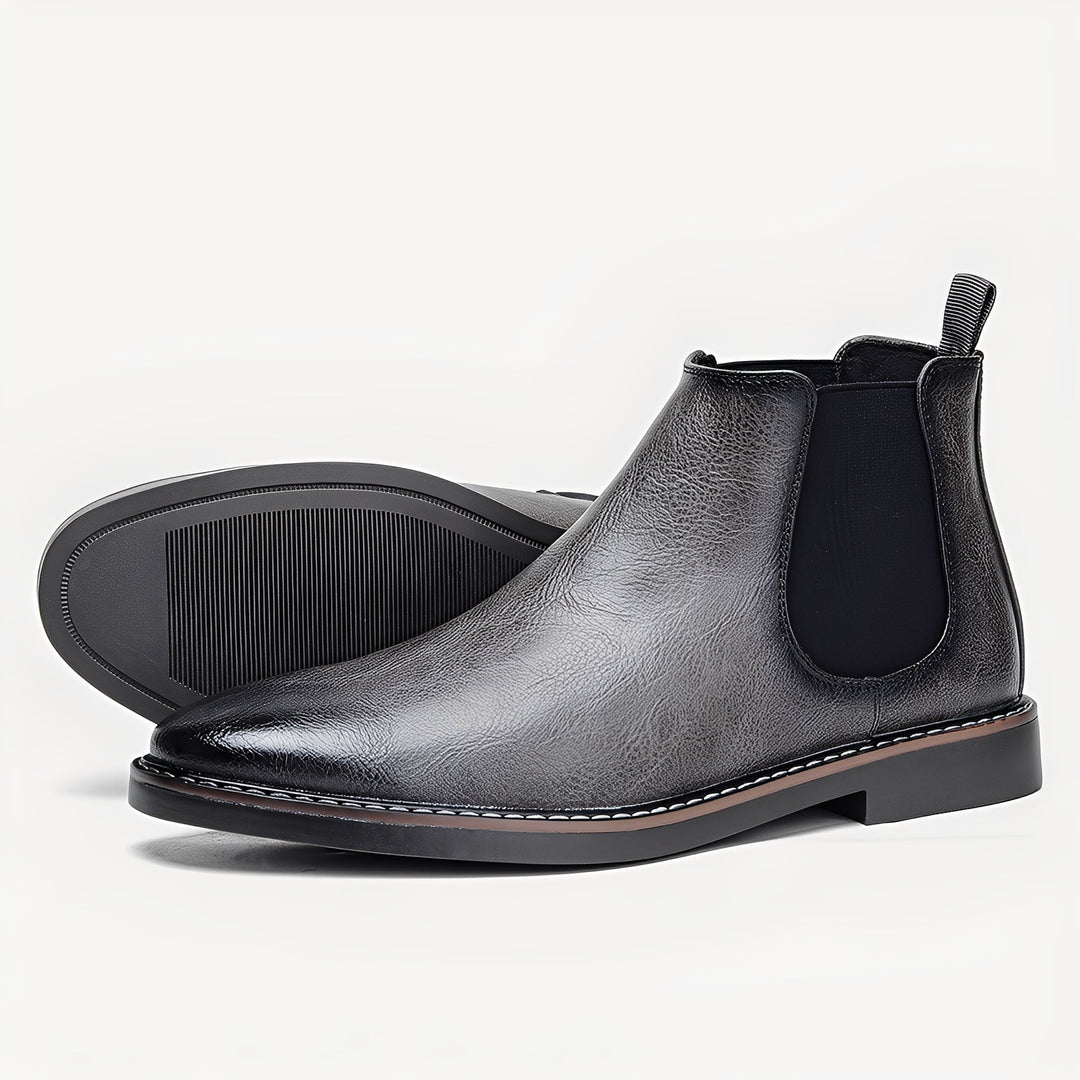 Botas masculinas de inverno que combinam estilo clássico e elegância, garantindo conforto e calor.