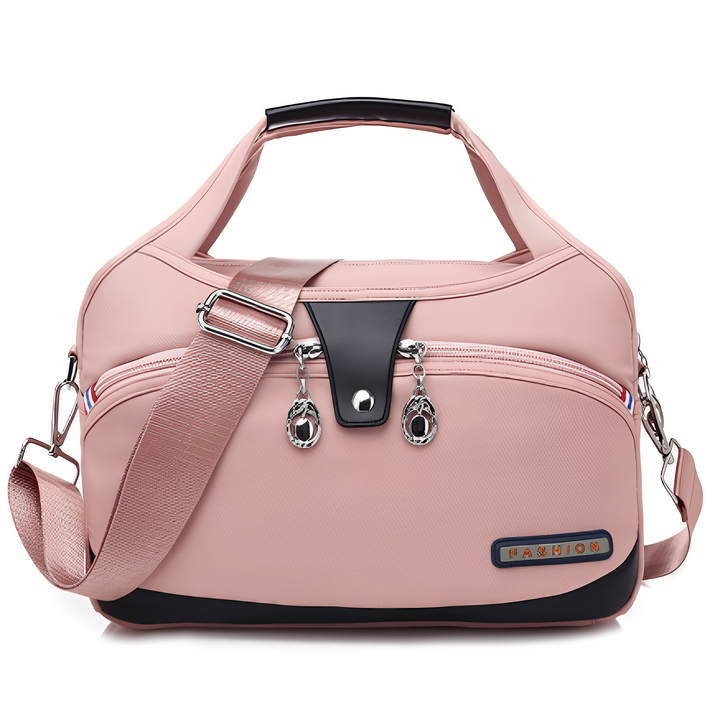 Bolsa de ombro feminina estilosa Alina, em couro PU. Um acessório essencial de moda para mulheres.