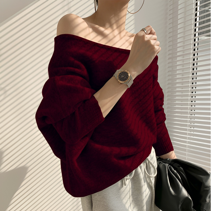 Top assimétrico feminino com design ombro a ombro, elegante e versátil para o casual de verão. Moda chic.