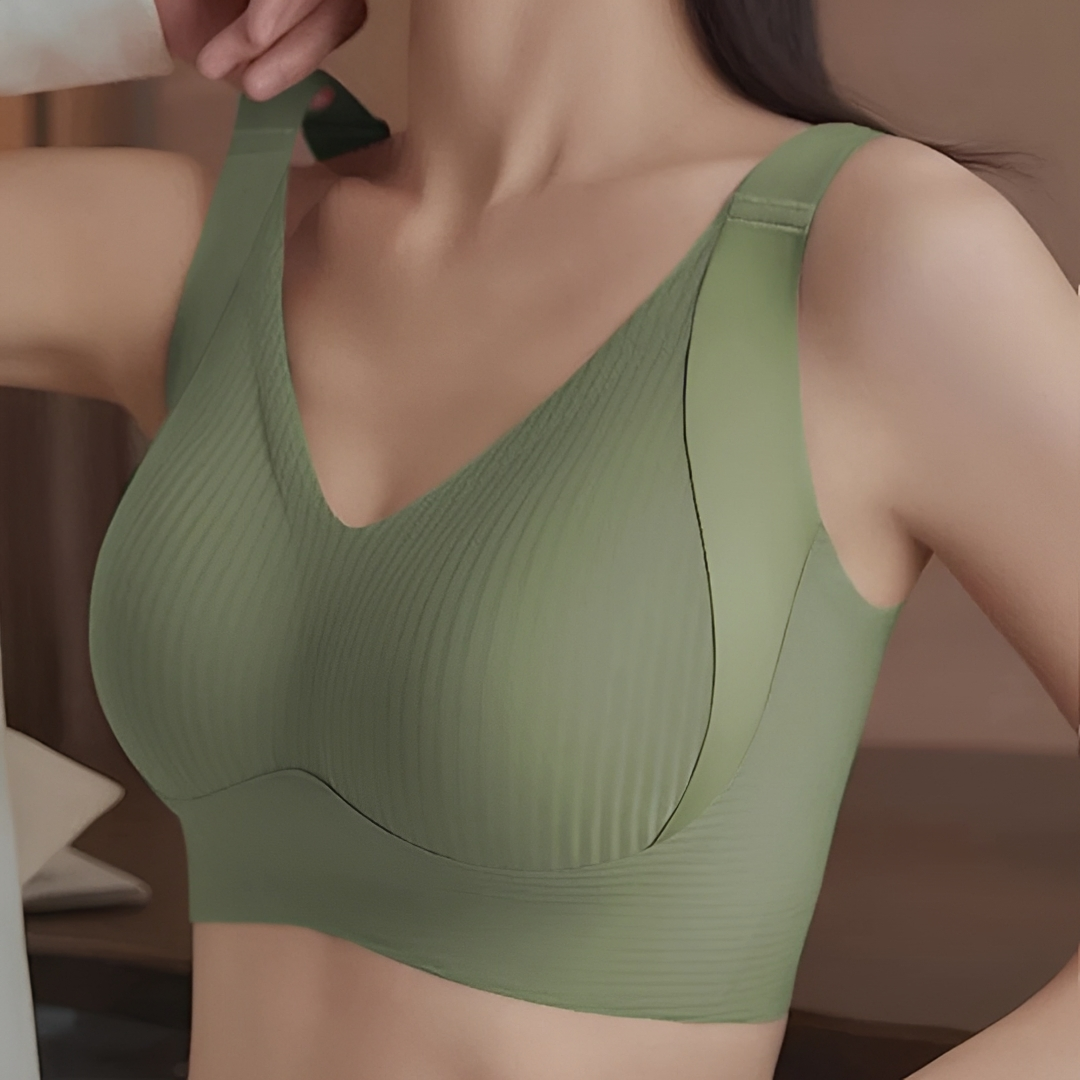 Lingerie feminina: sutiã sem aro push up para máximo conforto, sustentação e estilo básico.