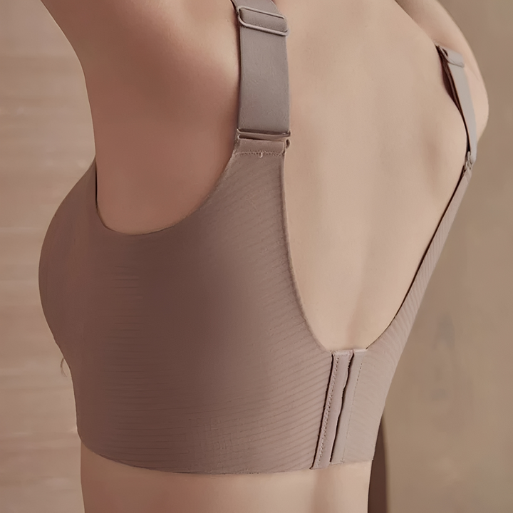 Sutiã feminino push up sem aro, confortável para o dia a dia, com sustentação ideal.