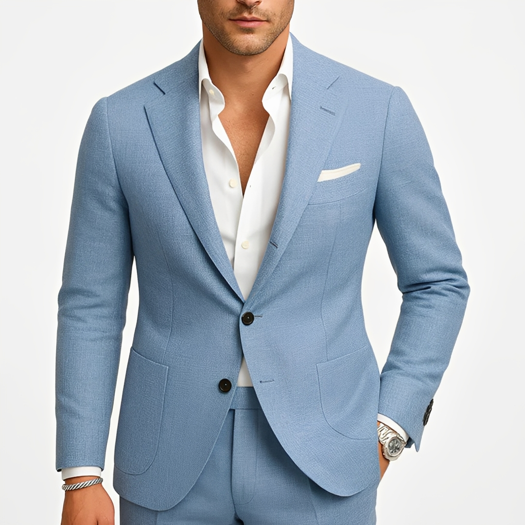 Terno casual verde para homens, elegância e conforto para um look versátil. Conjunto masculino de moda para trabalho e dia a dia.