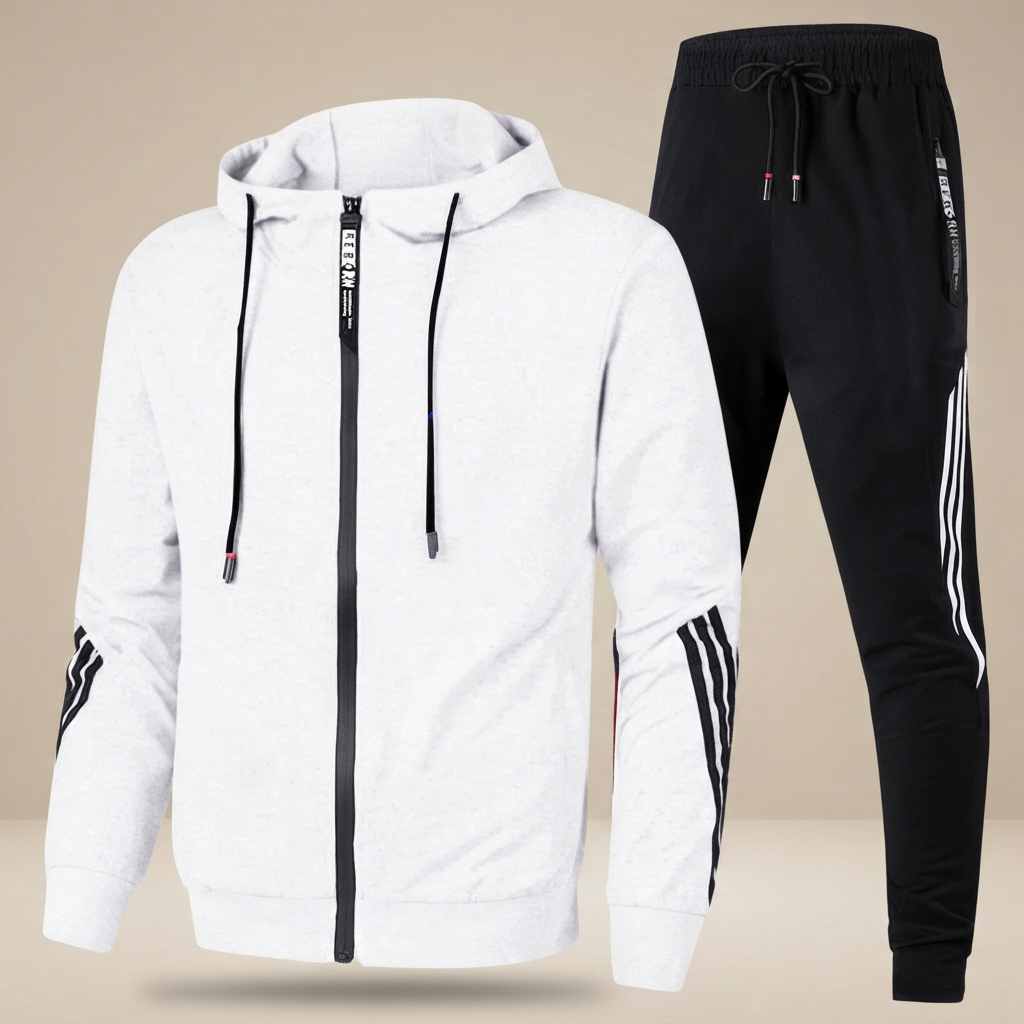 Camisa e calça masculina de verão, conjunto confortável para estilo casual e atividades do dia a dia.