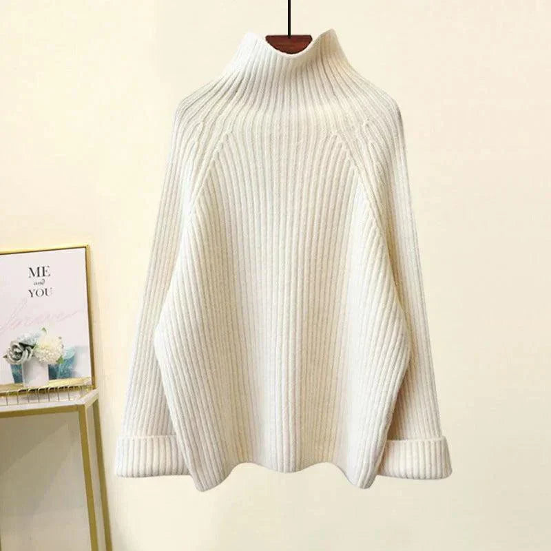 Confortável conjunto feminino de duas peças manga longa, estilo elegante e folgado para um look casual moderno.