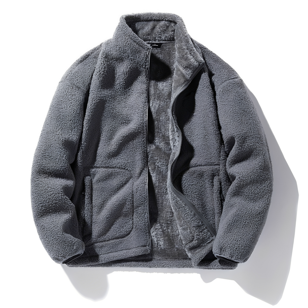 Jaqueta masculina de inverno, estilosa e versátil. Agasalho casual para homem, proporciona conforto e moda em dias frios.