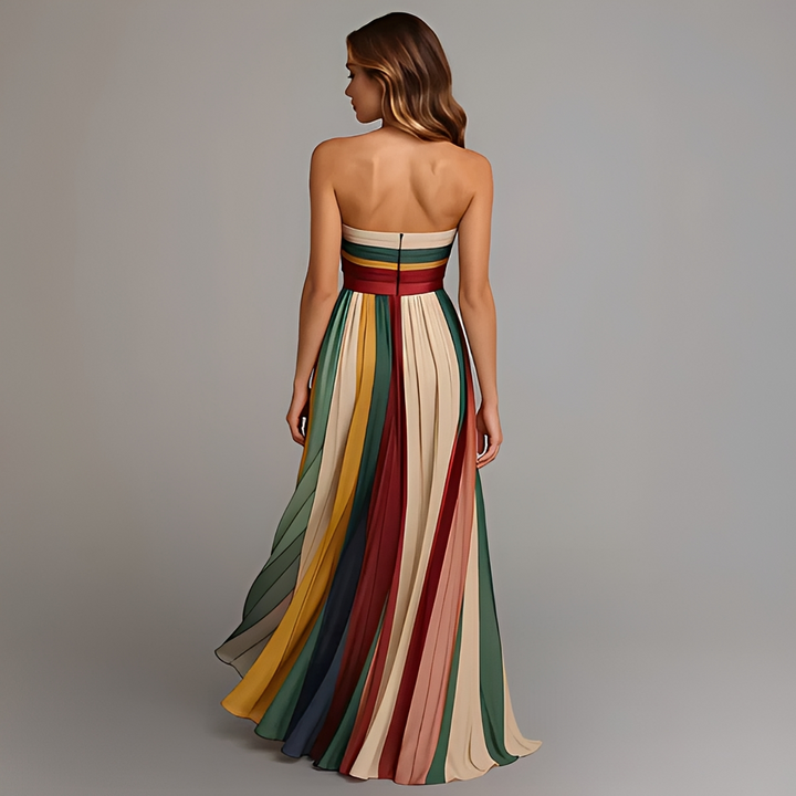 Roupa feminina: Vestido elegante tomara que caia para festas, moda verão e ocasiões especiais.