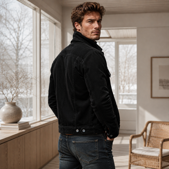 Casaco masculino cargo extremamente confortável, agasalho ideal para moda casual em qualquer estação.