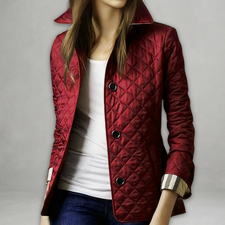 Jaqueta feminina leve e elegante para primavera, estilo moderno e versátil, perfeita para transição.