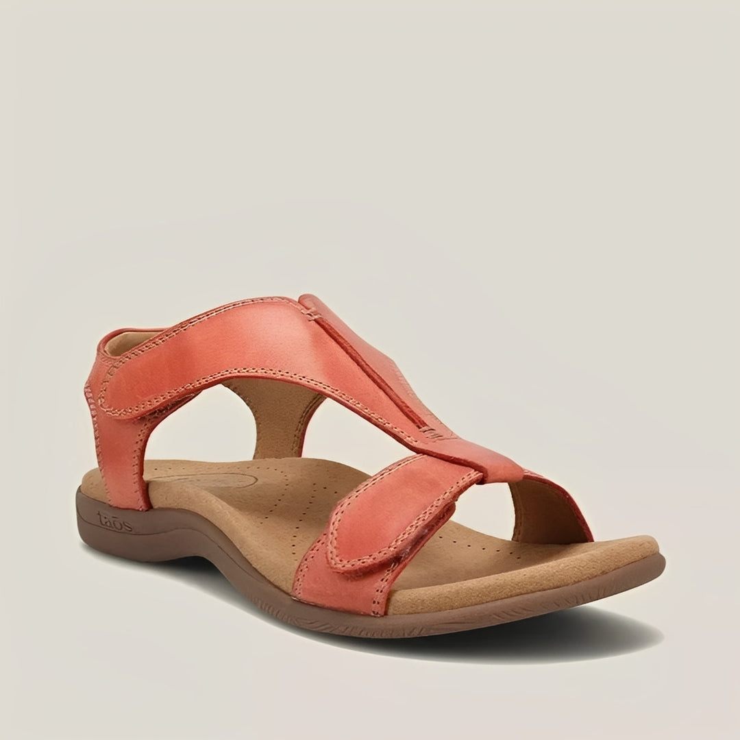 Sandálias plataforma femininas de verão, com velcro para ajuste fácil, estilo e conforto na praia.