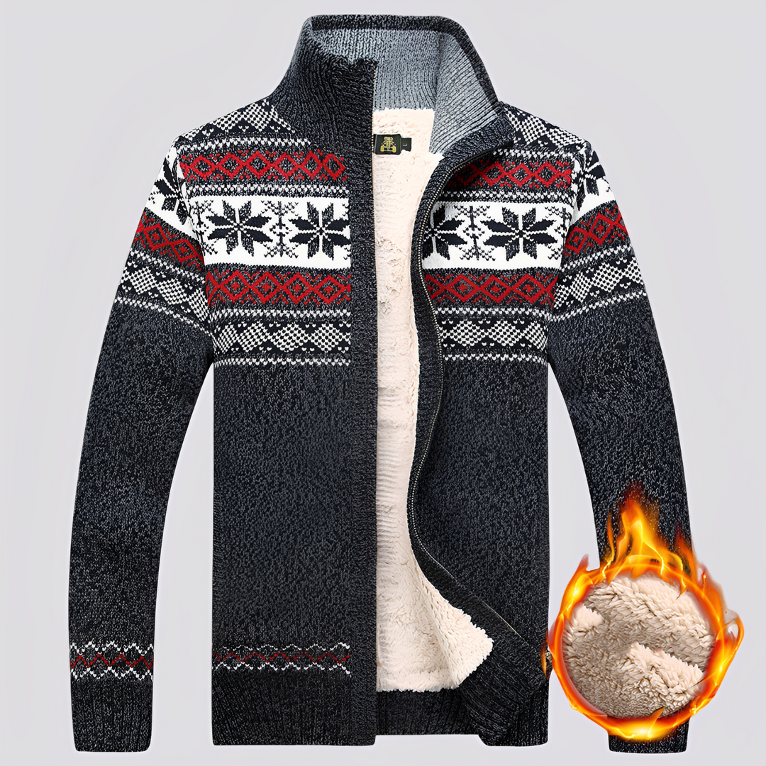 Pulôver masculino felpudo para inverno. Agasalho quente e confortável, perfeito para o frio. Roupa casual e estilosa.