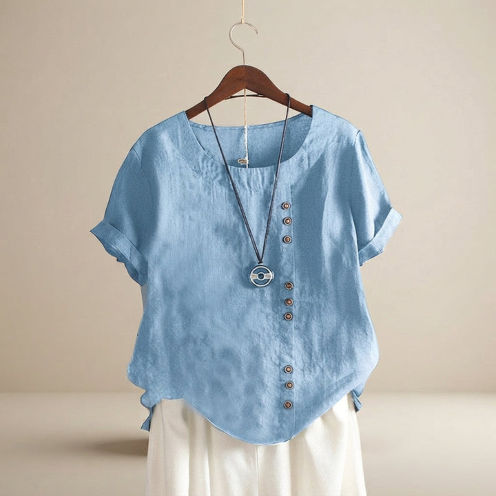Blusa Jayla feminina leve, um must-have para o seu guarda-roupa de verão. Estilo e conforto em moda casual.