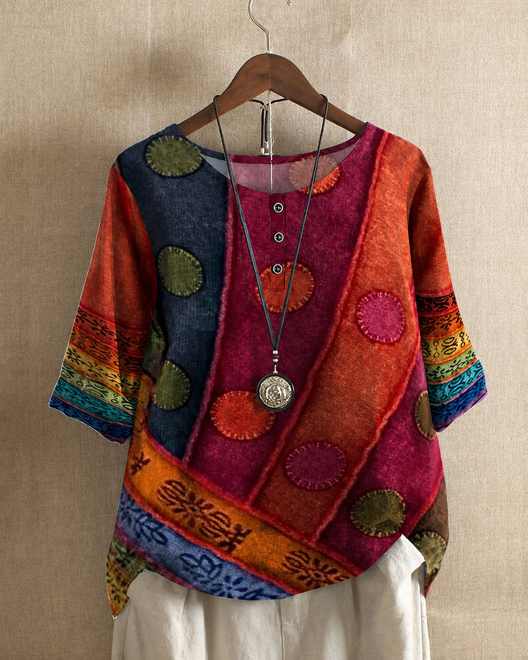 Top feminino solto e confortável Ferlisha. Blusa casual de verão versátil, perfeita para estilo diário.
