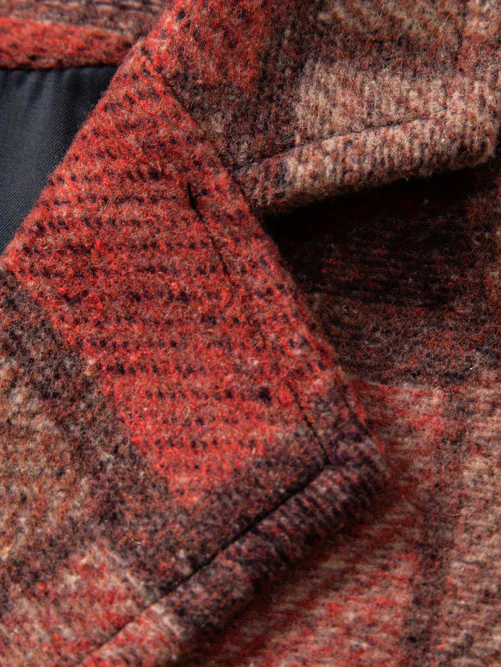 Colete social de espiga para homem, design elegante e perfeito para outono inverno.