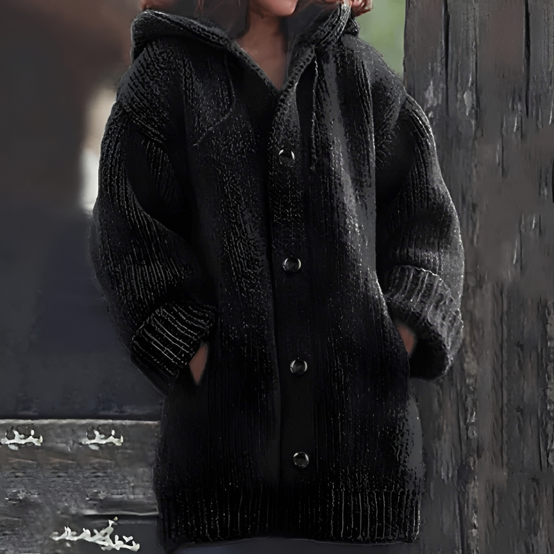 Jaqueta feminina acolchoada e elegante para inverno, mantendo você quente e na moda.