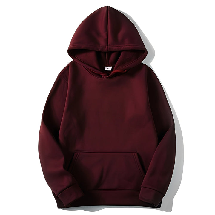 Moletom feminino Tashia, versátil com capuz, perfeito para compor looks casuais de inverno com conforto.