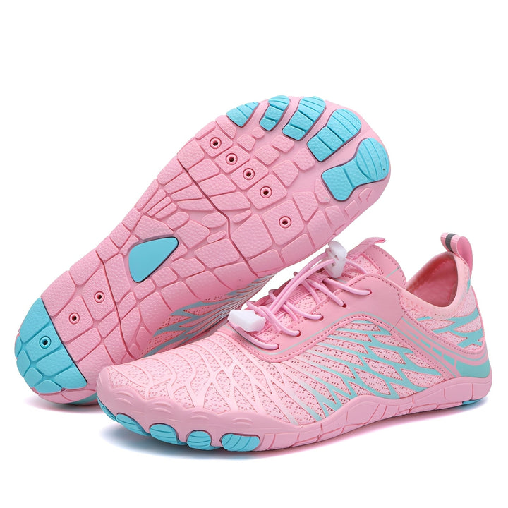 Calçado masculino de verão, leve e flexível, estilo descalço para conforto em atividades outdoor.
